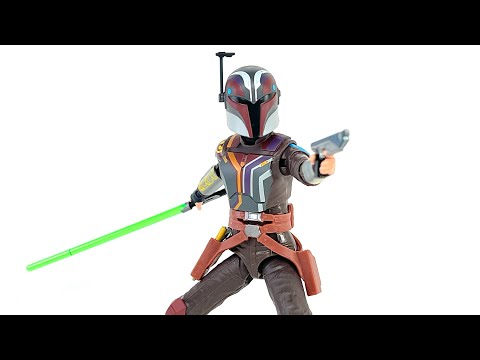 SUPER Figure!!! Star Wars The Black Series Ahsoka Series Sabine Wren Chefatron Review