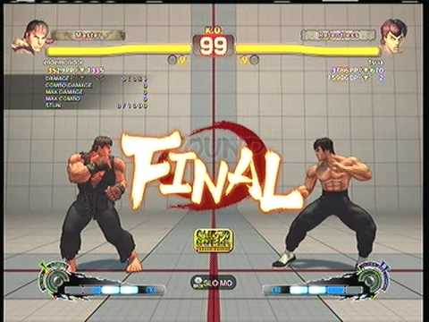 SSF4AE:  Ryu (eldemolidor)  vs. Fei-long (tsua)  SD