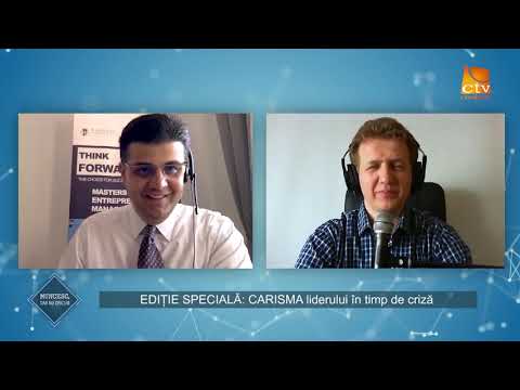 Ep.26. Carisma liderului în timp de criză -  Conf.univ.dr. Sebastian Văduva