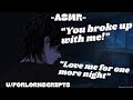 [M4F] Tell me you still love me [Drunk Listener] [Exes to ?] [Pt 1?] [K1ss] [Annoyed VA] [Arguing]
