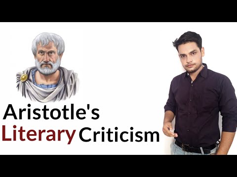 Literary Criticism : Aristotle  (Poetics)