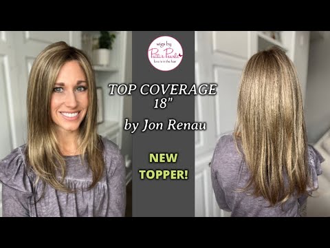 Topper Review! TOP COVERAGE 18" by Jon Renau in Shaded...
