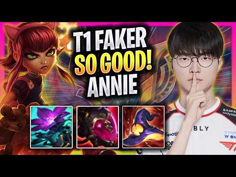 FAKER IS SO GOOD WITH ANNIE! - T1 Faker Plays Annie MID vs Yone! | Season 2026