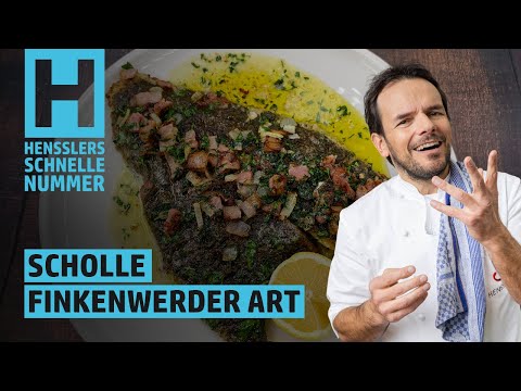 Quick plaice Finkenwerder style recipe by Steffen Henssler