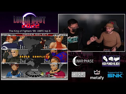 [KOF98UMFE] Lunar Bout 2022 Top 8 Losers Semis: benjillaz vs LazieFreddy