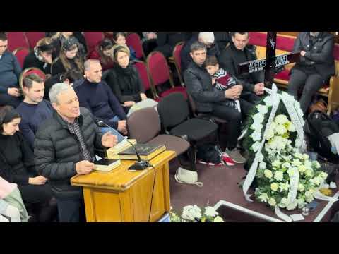 Fr. David Stan de la Pechea la -priveghi la fratele Viorel Petrescu. “ un Râu Viu” Oastea Domnului