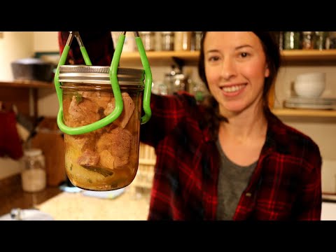 Pressure Canning Ham at Home