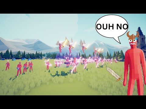 Testing The *NEW* NEON FACTION in TABS!