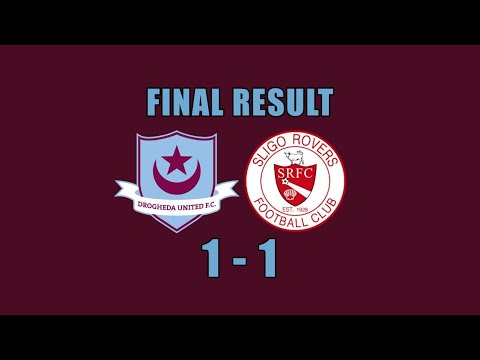 DROGS TV | Matchday 8 | Drogheda United 1-1 Sligo Rovers