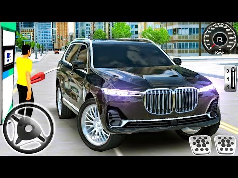 BMW X7 Driving Simulator - Offroad Police Car SUV Driver - Android GamePlay