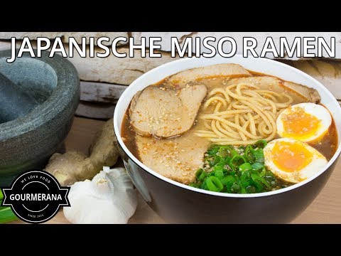 Rezept Miso Ramen - Eine Japanische Nudelsuppe - Stop Motion Animation