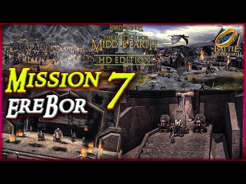 LOTR: BFME 2 [Patch 1.09v2] - Evil Campaign | Mission 7 | Erebor | HD edition - 2K