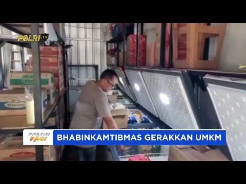 BHABINKAMTIBMAS POLSEK PONDOK AREN DUKUNG PENGEMBANGAN UMKM