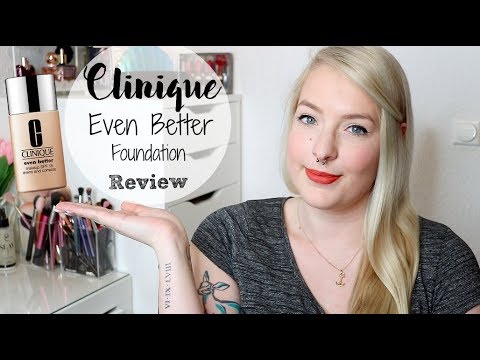 Clinique Even Better Foundation - ehrliche Review + Demo I Frollein Tee