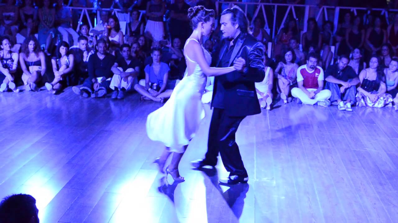 Mariano Chicho Frumboli Juana Juana Sepulveda,﻿ "En tus Brazos", Salerno tango festival-2013