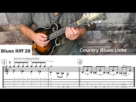 Mandolin Blues Book  Riff 28