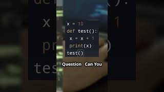 Guess the output of this simple python question Part - 6 🤔. #programming2024 #coding #python