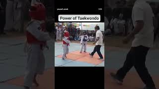 Power of Taekwondo Booom..🙌💥