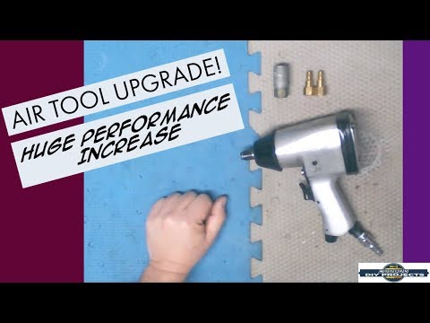 Double your Air Tool Performance with an Easy Tool Hack!