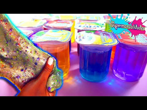 NO elijas la gelatina incorrecta para hacer Slime - Supermanualidades