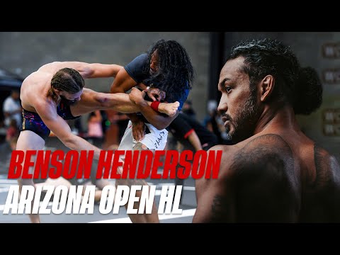UFC Vet Benson Henderson crazy highlights from the ADCC Arizona Open
