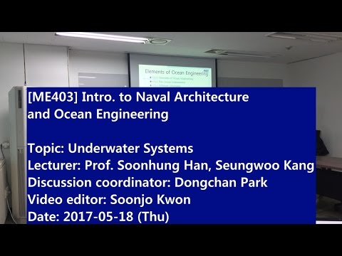 Introduction to Naval Architecture and Ocean Engineering : Underwater Systems
