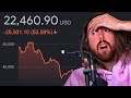 Asmongold Reacts to Bitcoin Price