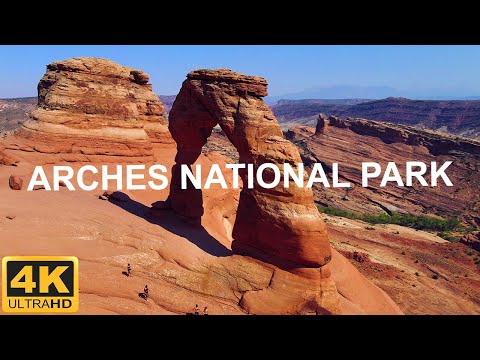 Arches National Park Drive 4K