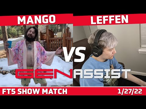 C9 Mang0 (Falco) VS TSM FTX Leffen (Fox) - FT5 Showmatch - GenAssist Day 1