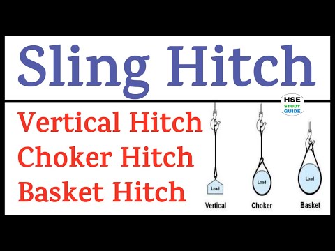 Sling Hitch | Vertical Hitch | Choker Hitch | Basket Hitch | Vertical Vs Choker Vs Basket Hitch