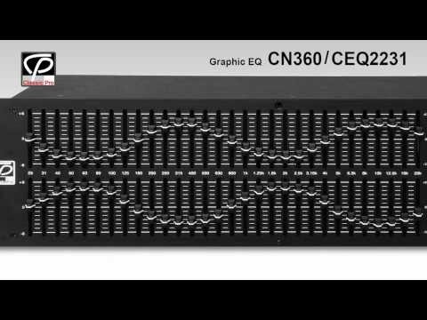 CLASSIC PRO グラフィックイコライザー CN360/CEQ2231