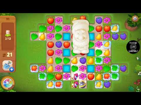 GardenScapes - Level 91 + Story - Gardening