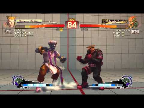 Ultra Street Fighter IV battle: Guile vs Dhalsim