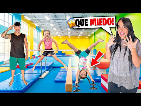 My DAUGHTERS' FIRST TIME in GYMNASTICS😱