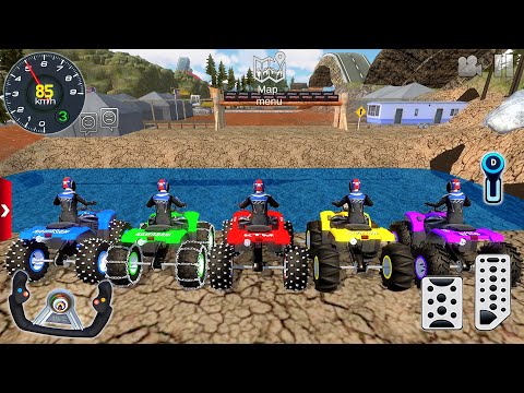 Impossible Dirt Quad Bikes Racing game #1 - Off-Road Driving Simulator 3D - Android IOS Gameplay FHD