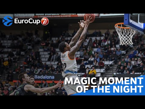 7DAYS Magic Moment of the Night: Caboclo block ends in Hawley dunk!