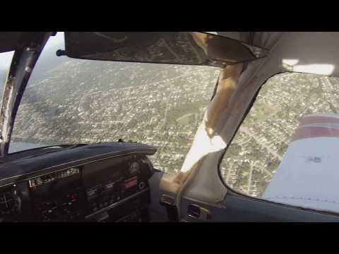 Engine Failure (Simulated) Spiral Maneuver KBKV PA-28 140 Piper Cherokee