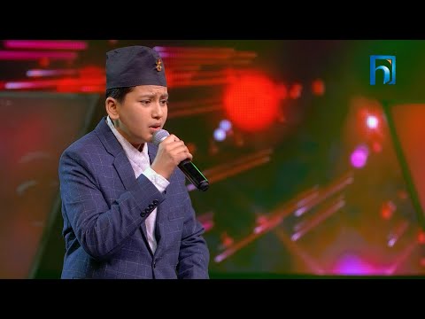Samyog Basnet "Yo Nani Ko Siraima" | The Voice Kids Season 2 - 2023