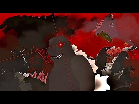 GODZILLA BATTLE ROYAL: CLASH OF KINGS || A Godzilla Stick Nodes Battle Animation 