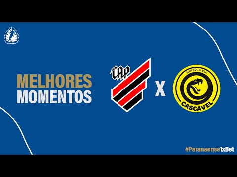 Gols e lances de Athletico Paranaense x Cascavel CR