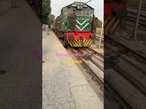 Railway station Rawlpindi #train #trainvoice #railway #trainsound #pakistan #wajiddpvlogs