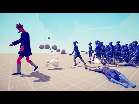 100x FARMERS vs CHICKEN MAN - Totally Accurate Battle Simulator | TABS