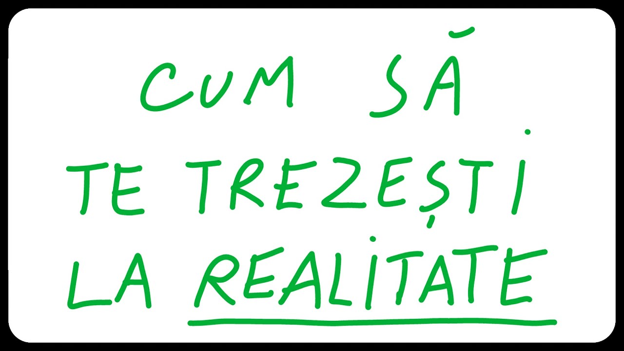 Cum să renunți la control și să accepți realitatea