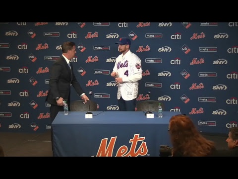 Watch live as we welcome Jed Lowrie to New York.