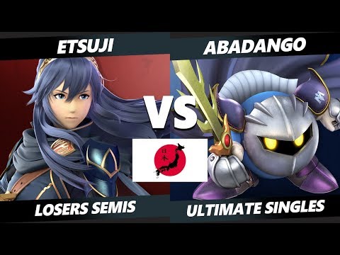 Japan Smash Ultimate Tournament - Etsuji (Lucina) Vs. Abadango (MK) WSP29 SSBU Losers Semis