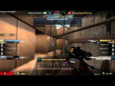 CS:GO Natus Vincere V CPH Wolves Mirage ESEA Invite Season 18 Europe