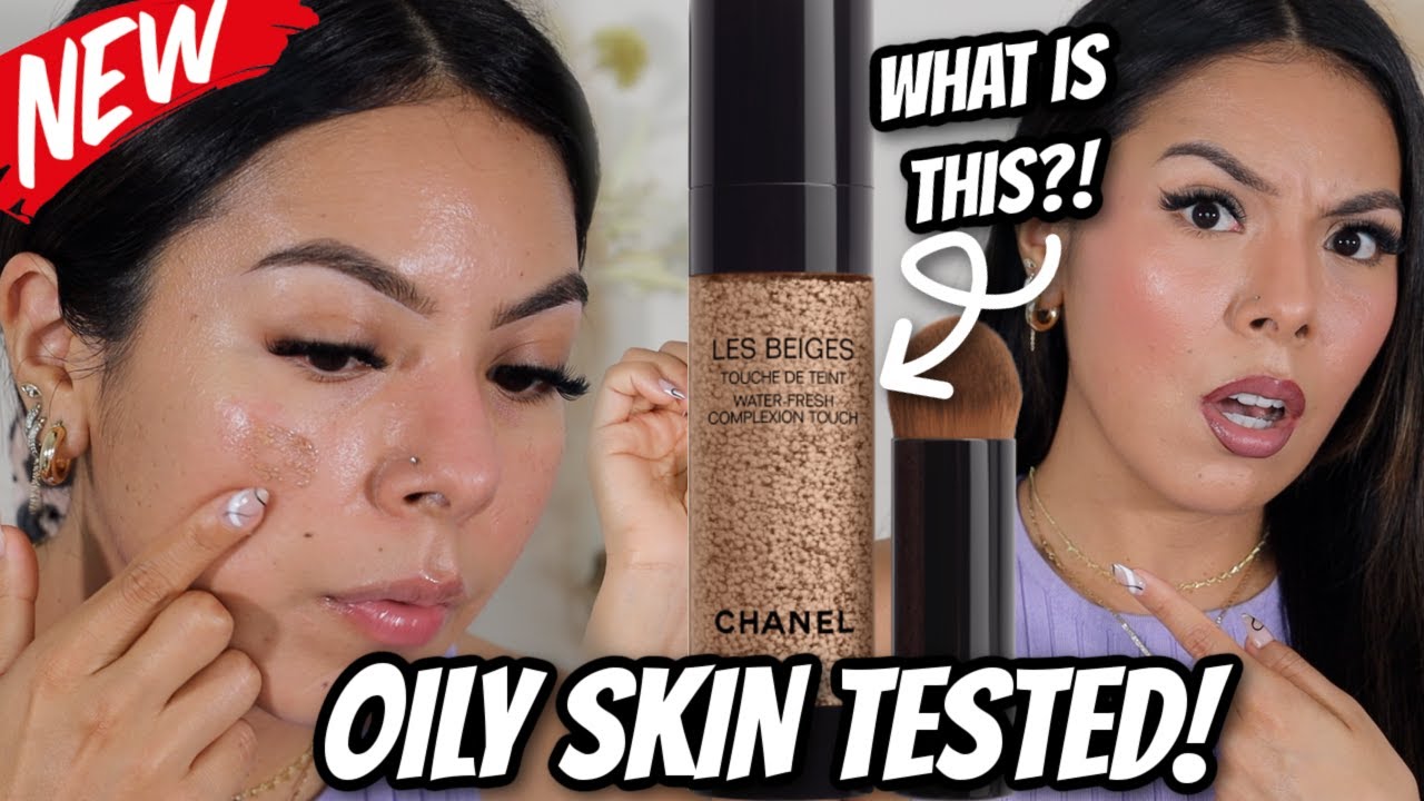 NEW 🚨CHANEL Les Beiges Water-Fresh Complexion Touch || REVIEW & WEAR TEST (WEIRDEST FOUNDATION!)