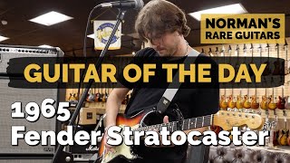 Video thumbnail for Guitar of the Day: 1965 Fender Stratocaster EVH Tribute | Norman's Rare Guitars by Normans Rare Guitars