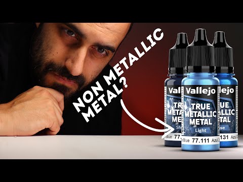 Can you paint NMM using Metallic Paints? | Vallejo TRUE METALLIC METAL