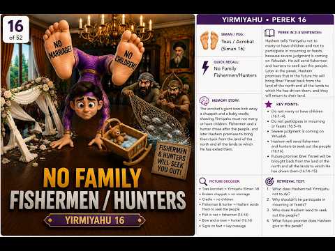 Yirmiyahu (Jeremiah) Perek 16 video thumbnail
